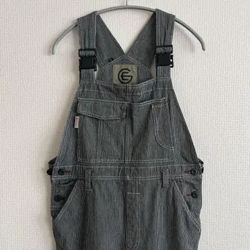 GRACE ENGINEER'S 스트라이프 오버롤