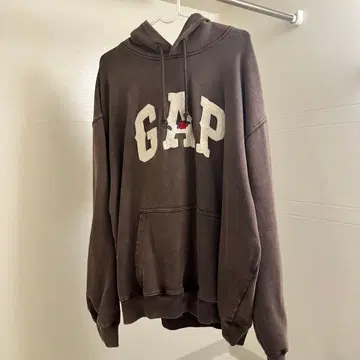 [ 미사용 단종 ] GAP 오버 사이즈 후드티 미 규격 L 사이즈
