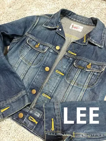 레이디 리 라이더스 데님 자켓 인디고