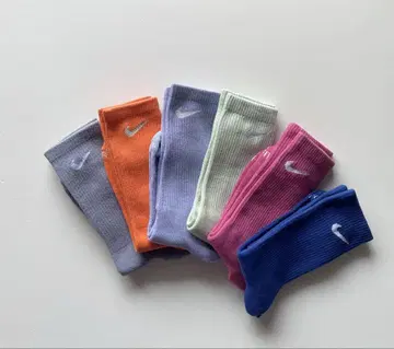 미사용 Nike 여성용 양말 삭스 6개