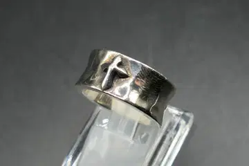 새상품급 13호 HAMSA 햄사 크로스 실버 반지 액세서리