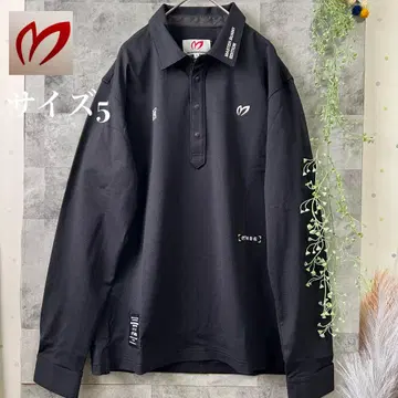MASTERBUNNYEDITION 피케 셔츠 사이즈 5 블랙 새상품급