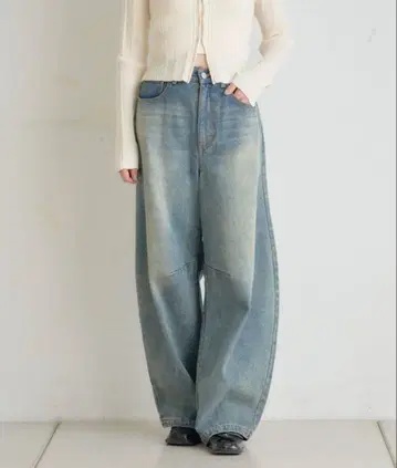 mystic 미스틱 커브 데님 사이즈 1