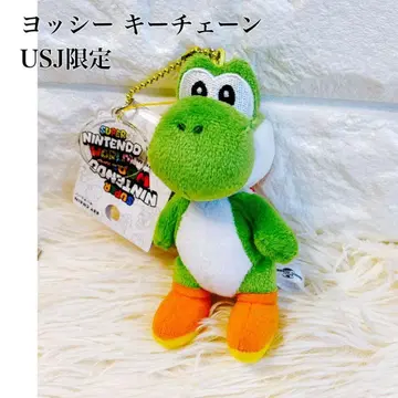 새상품 USJ 슈퍼 닌텐도 월드 요시 키체인 USJ 한정판