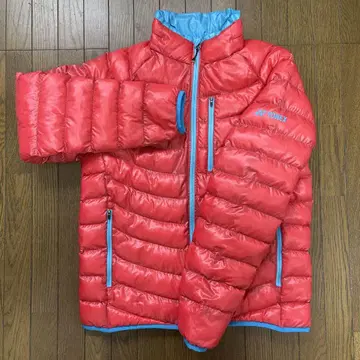 YONEX 요넥스 megaHeat RX 다운 자켓 M 빨간색/파랑