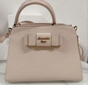 사만사베가 SamanthaVega 2way 리본 숄더백 핑크