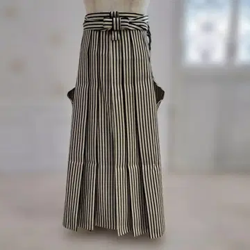 성인식 남성 하카마 블랙 하카마 길이 91cm