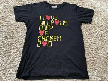 BUMP OF CHICKEN 투어 T셔츠 블랙