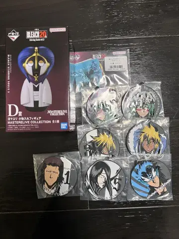 BLEACH 제일복권 D상 네무 마유리 소품함 피규어 + 하위상 8점