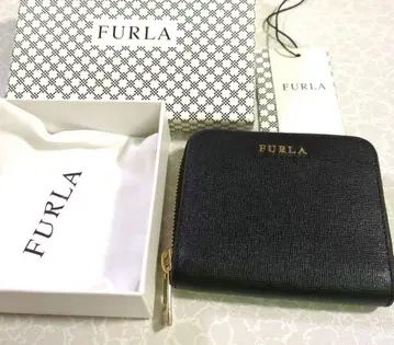 FURLA 블랙 접이식 지갑
