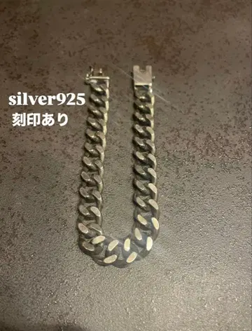 실버 925 팔찌 약 20cm