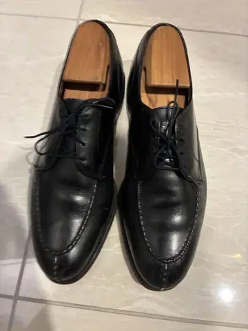 Allen Edmonds 아렌 에드몬즈 V 칩 블랙 US 가죽 신발