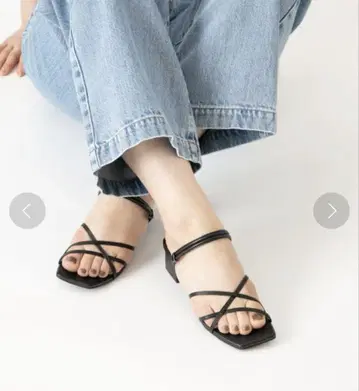 LE TALON 2WAY 샌들 M 블랙