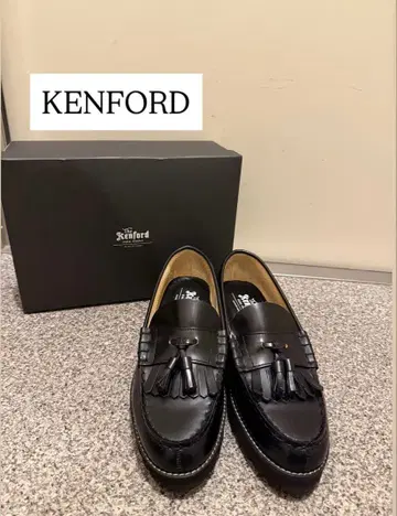 [ KENFORD ] [ 새상품급 ] 가죽 프린지 로퍼