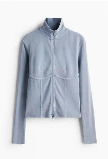 H&M 워시드 룩 풀 집업 가디건