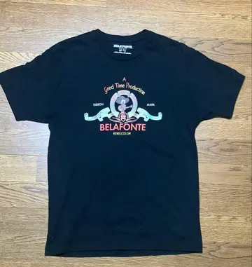 BELAFONTE 블랙 검정 티셔츠