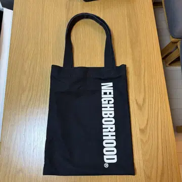 NEIGHBORHOOD 블랙 토트백
