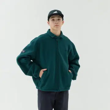 DESCENDANT TEE FLEECE JACKET Green 3