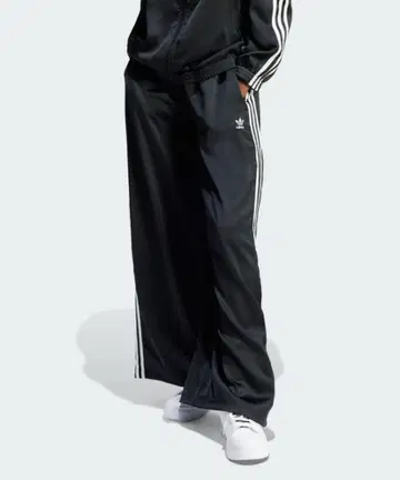 adidas originals 새틴 와이드 레그 트랙 팬츠