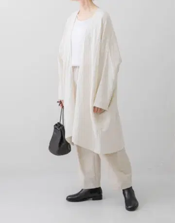 카구레 (kagure) 더블 거즈 가디건 일본제