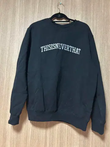 thisisneverthat 블랙 트레이닝복 L