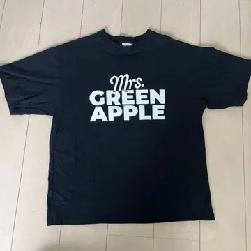 Mrs. GREEN APPLE 블랙 T셔츠 M 사이즈