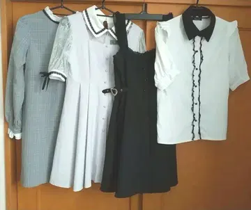 로지타 등 5점 세트 묶음 판매 원피스 지뢰계 양산형