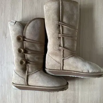 EMU 어그 부츠 롱 기장 버튼 장식 사이즈 24cm