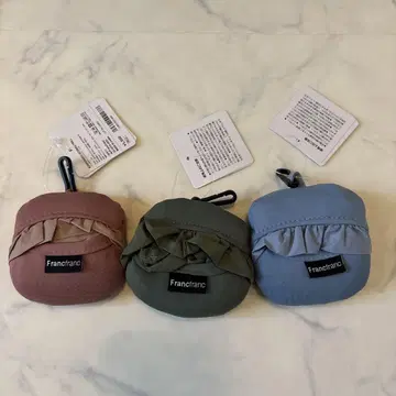 Francfranc 쿠슈라쿠 에코백 프릴 세트
