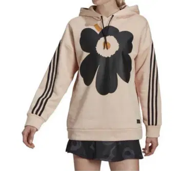 adidas marimekko 꽃무늬 후드 부착 후드티 M