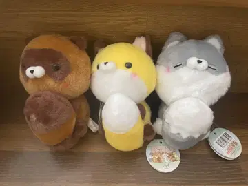 하귓토 테일 봉제 인형 마스코트 세트