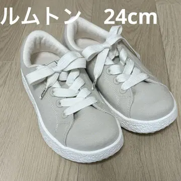 룸톤 버디 스니커즈 24cm 아이보리