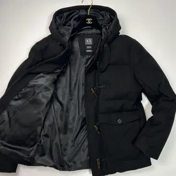 새상품급 ARMANI EXCHANGE 다운 더플 코트 L 사이즈
