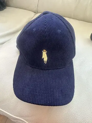 킹 그누 네이비 코듀로이 캡 킹누