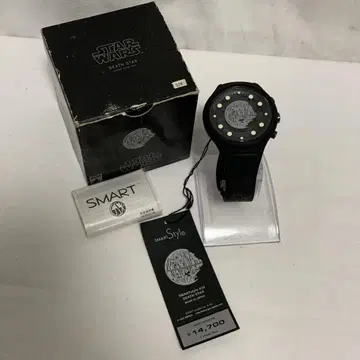 300개 한정판 GSX STAR WARS 스타 워즈 데스 스타 손목시계