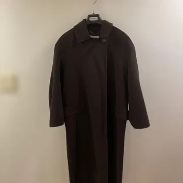 바나나 리퍼블릭 다크 브라운 롱 코트