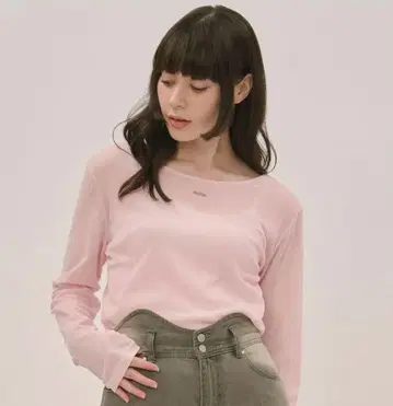 loin nuit 벨로아 롱 슬리브 상의