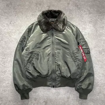 새상품급 ALPHA 알파 B-15 US 스펙 플라이트 자켓 M