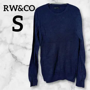 새상품급 RW&CO 네이비 크루넥 니트 [ S ] 니트