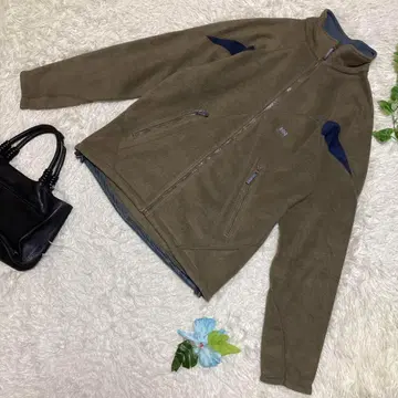 새상품급 헬리한센 보아 자켓 카키 HZ53604 드로 코드 M