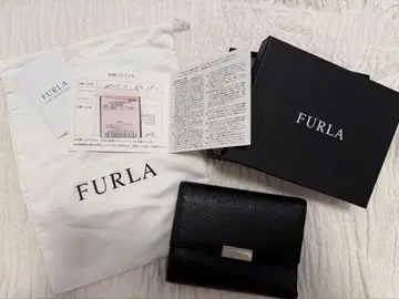 FURLA 접이식 지갑 블랙
