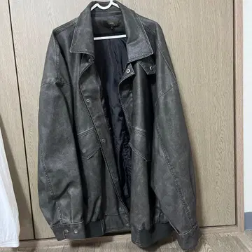 CLEL 가죽 자켓
