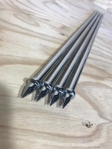 첼로 엔드 핀 10mm (철제) 4개 세트