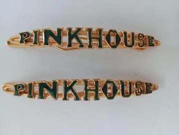 PINKHOUSE 헤어핀 2개 세트 골드/블루 그레이