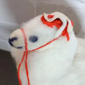 알파카 입상 봉제 인형 인형