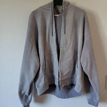 wym L 사이즈 그레이 HEAVY OZ DOUBLE ZIP PARKA