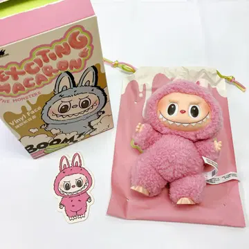 ZA223 POPMART 러브브 마카롱 라이치베리 핑크