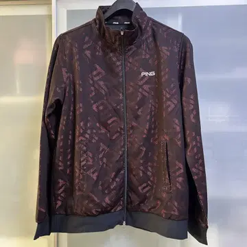 PING 여성용 자켓 블랙/빨간색