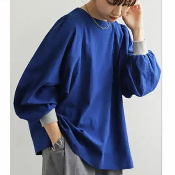 안티카 와이드 슬리브 풀오버 여성용 상의