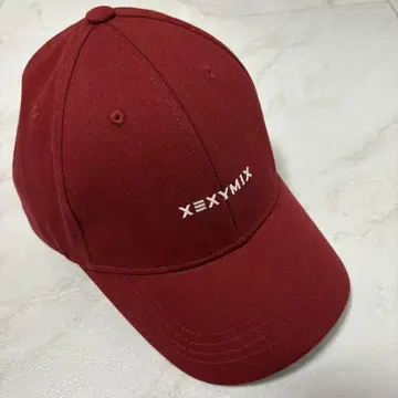 XEXYMIX 버건디 야구 모자